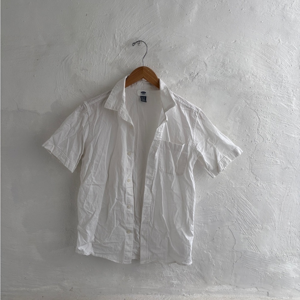 Boys Old navy XL casual button down short sleeve